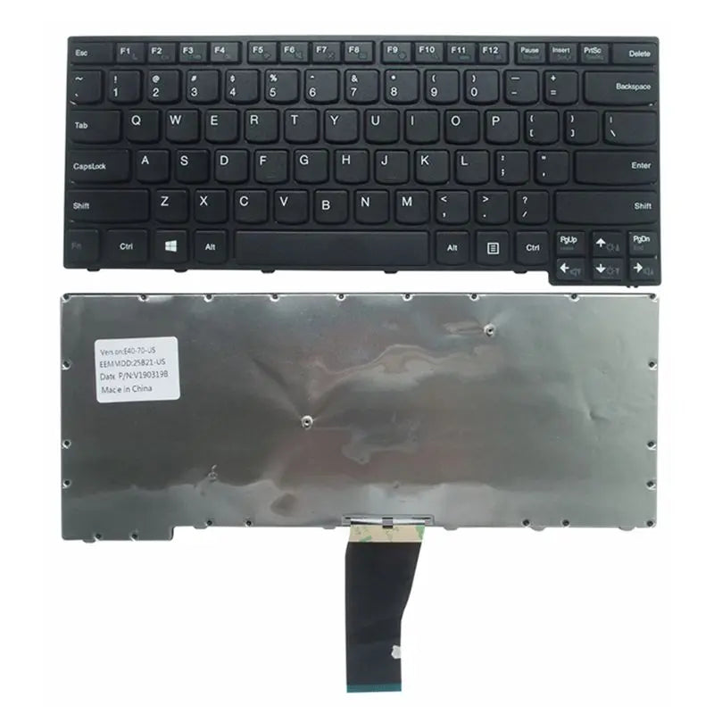 Replacement Laptop Keyboard for Lenovo E40-70 E40-30 E40-45 E40-80 E40-81 E41-70 E41-80  K41-70 K41-80 K40-70 K40-80 US Layout
