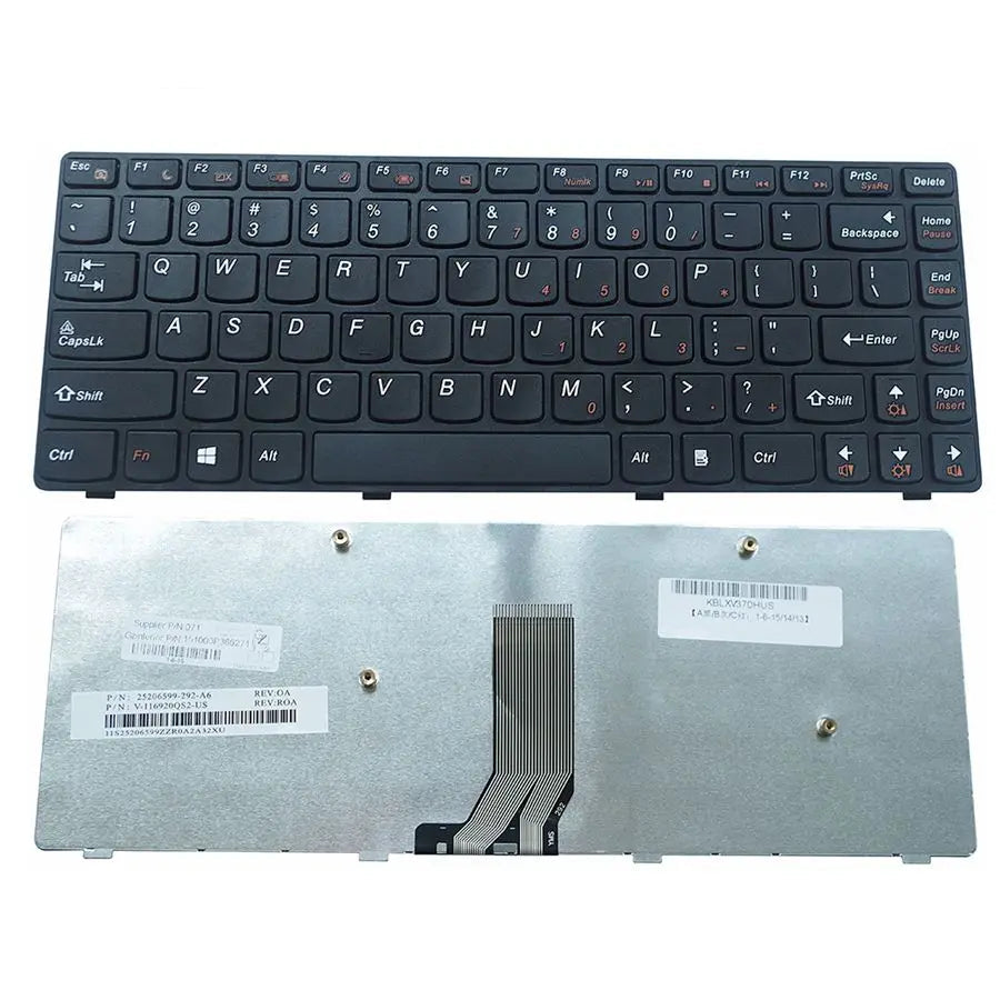Replacement Laptop Keyboard for LENOVO IdeaPad V370 V370G V370A V370GT US Layout