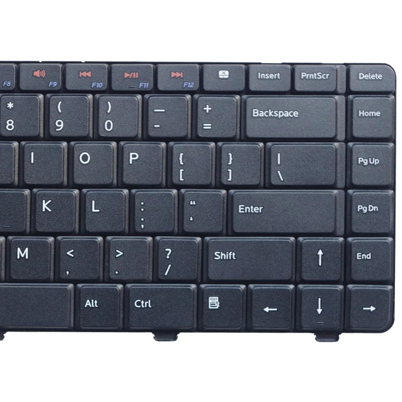 Replacement Laptop Keyboard for DELL 14R 14VR 13R N4010 N4020 M4010 M4010R N4030 N5020 N5030 M5030 N3010 V100830AS1 US Layout