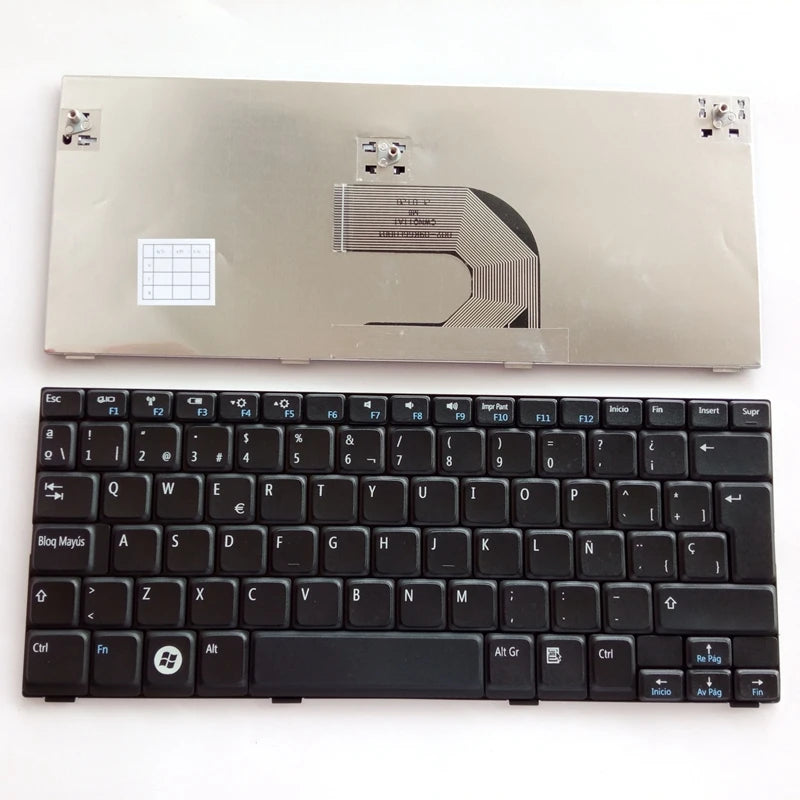 Replacement Laptop Keyboard for Dell Mini 1018 1012 1018 10 FOR Inspiron Mini 1012 Mini10-1012 1014 1018 P04T P01T US Layout