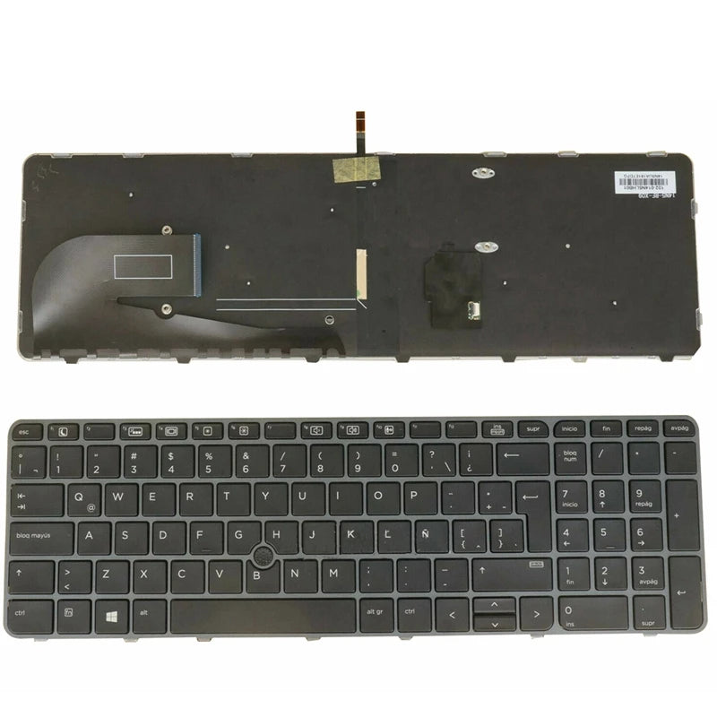 Replacement Laptop Keyboard for HP EliteBook 850 G3/850 G4/755 G3/755 G4/ZBOOK 15U G3/ZBOOK 15U G4 With/Without Backlit US Layout