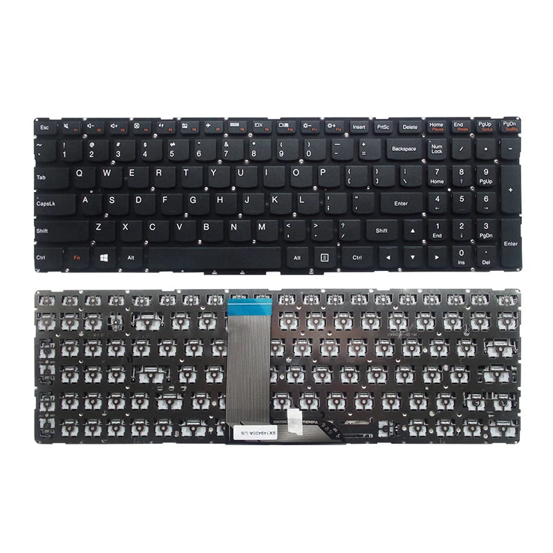 Replacement Laptop Keyboard for Lenovo IdeaPad 500S-15ISK M51-80 FLEX3-15 Rui 7000 E520-15 700S-15IKB YOGA 700-15/ISK 700-17ISK flex3 1570 US Layout
