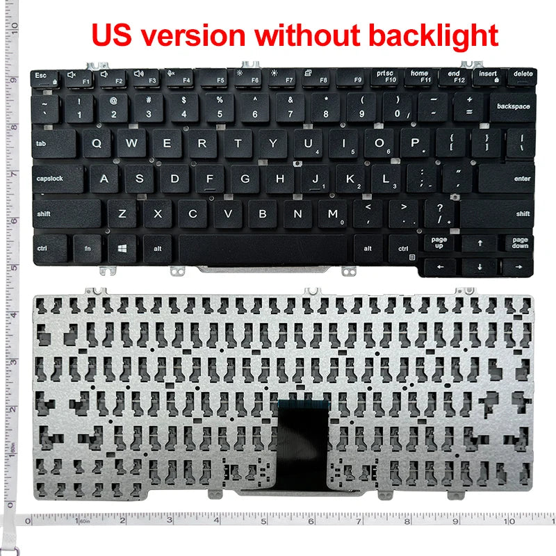 Replacement Laptop Keyboard for DELL Latitude 3300 5200 5300 7200 7300 3301 7290 5310 7301 E7300 E5300 5300 2-in-1 P97G US  Layout