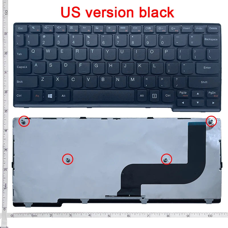 Replacement Laptop Keyboard for Lenovo Ideapad yoga11s yoga 11s Flex10G S210 S210G S210t S215 S215T 25210801 mp-12u13us-686 25210849 US Layout