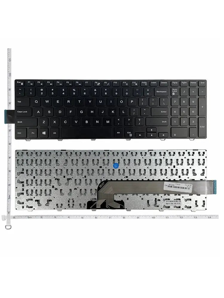 Replacement Laptop Keyboard for Dell Inspiron 15 3000 5000 3541 3542 3543 5542 3550 3560 3551 3552 3559 3565 3567 3558 5545 5547 5566 5748 US Layout